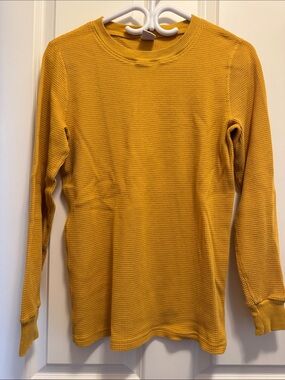 Aritzia TNA Waffle Long Sleeve Crew
